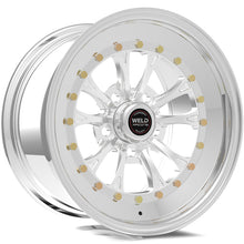 Load image into Gallery viewer, Weld Vitesse 15x10 / 5x4.5 BP / 4.5in. BS Polished Wheel - Non-Beadlock - DTX Performance