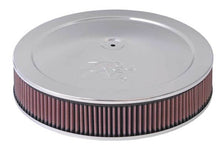 Load image into Gallery viewer, K&amp;N 5-1/8in / 14in ID X 1.5in O/S Flat Base Air Cleaner Assembly - DTX Performance