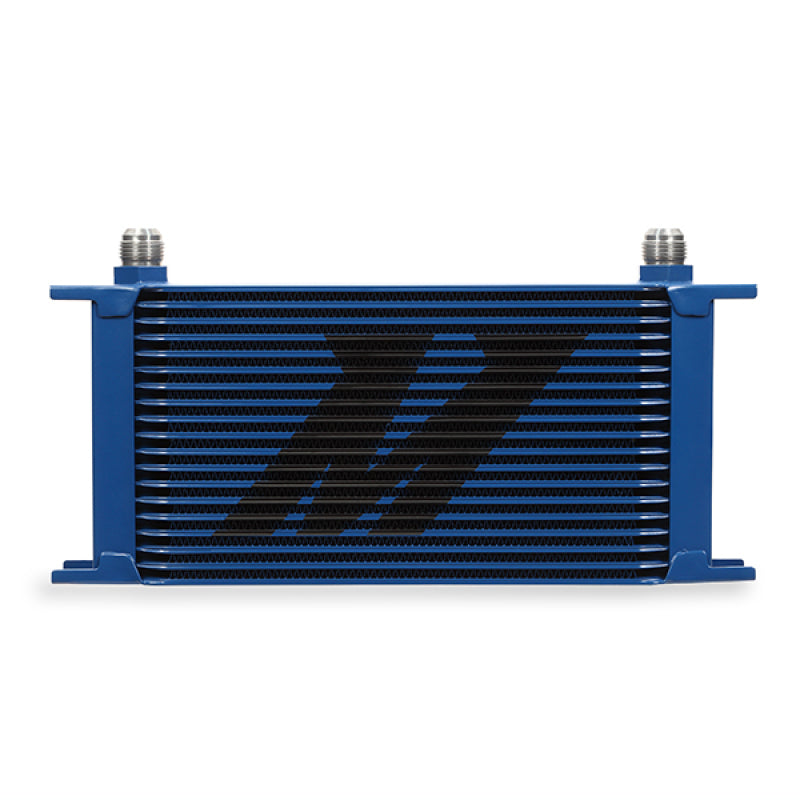 Mishimoto Universal 19 Row Oil Cooler - Blue - DTX Performance