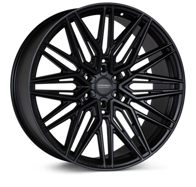 Vossen HF6-5 24x10 / 6x139.7 / ET25 / Deep Face / 106.1 - Satin Black Wheel - DTX Performance