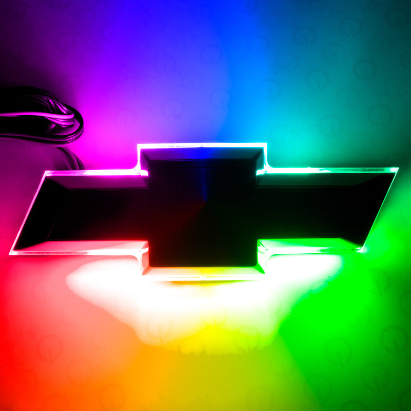 Oracle Illuminated Bowtie - Flat Black Center - RGB - ColorSHIFT - DTX Performance