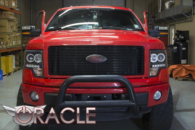 Oracle 09-14 Ford F150/Raptor Off-Road Mirrors - 6000K - DTX Performance