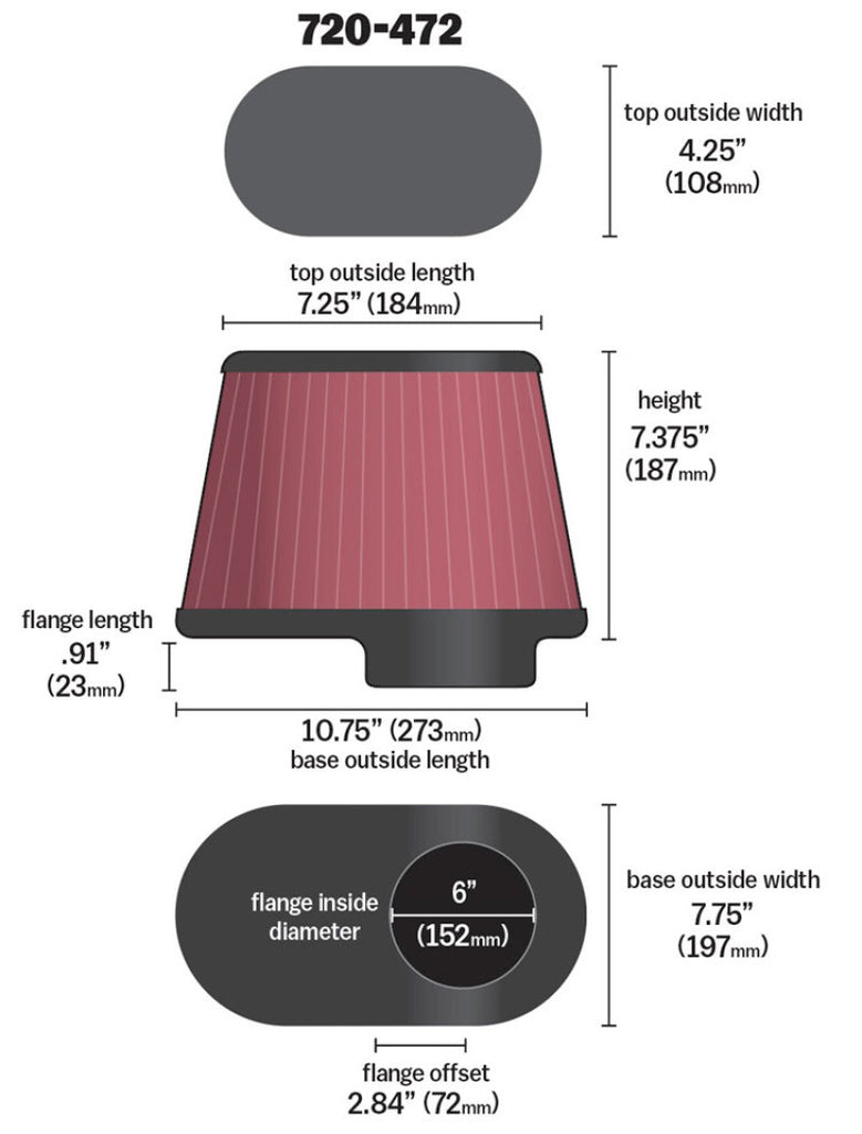 Airaid Kit Replacement Filter - DTX Performance