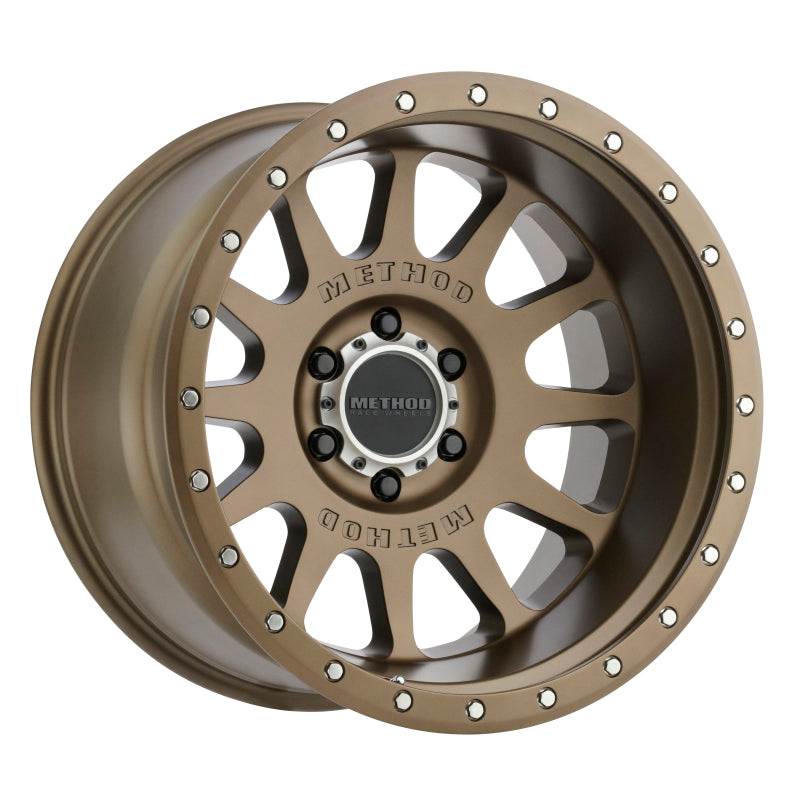 Method MR605 NV 20x10 -24mm Offset 6x135 87mm CB Method Bronze Wheel - DTX Performance