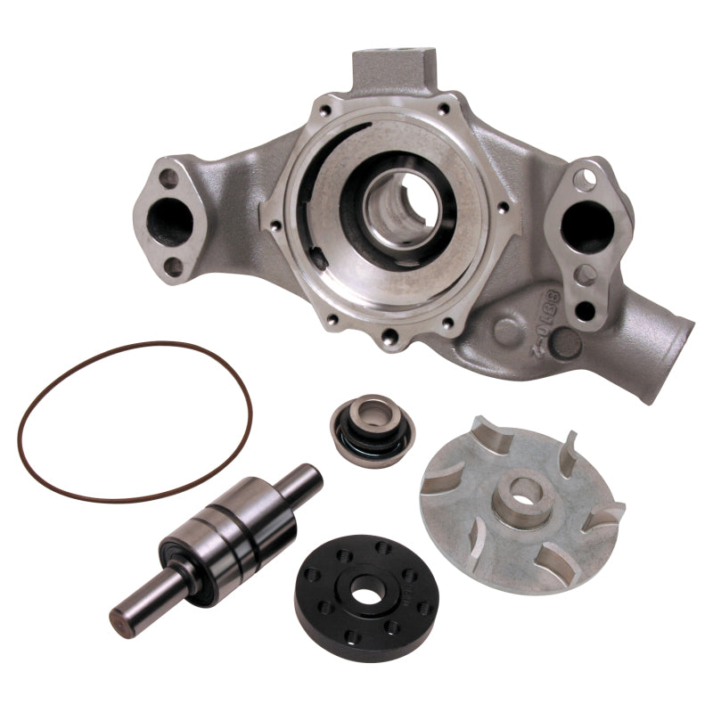 Edelbrock Water Pump High Performance Chevrolet 350 CI V8 Short Style Satin Finish - DTX Performance