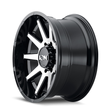 Load image into Gallery viewer, ION Type 143 18x9 / 6x135 BP / 0mm Offset / 87.1mm Hub Black/Machined Wheel - DTX Performance