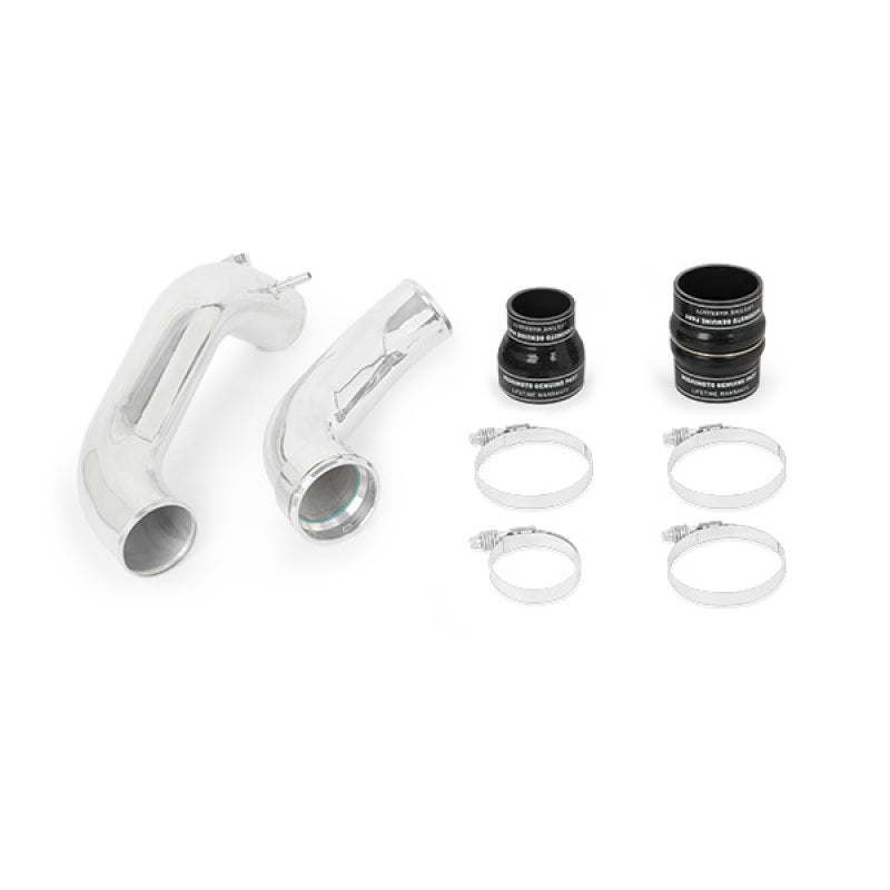 Mishimoto 15-17 Ford F-150 2.7L EcoBoost Cold-Side Intercooler Pipe Kit - Polished - DTX Performance