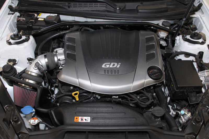 K&N 2013 Hyundai Genesis Coupe 3.8L V6 Typhoon Performance Intake Performance kit - DTX Performance