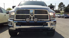 Load image into Gallery viewer, N-Fab Light Bar 10-17 Dodge Ram 2500/3500 - Gloss Black - Light Tabs - DTX Performance