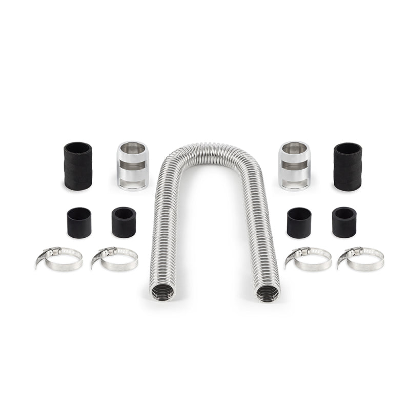 Mishimoto Universal Flexible Radiator Hose Kit Chrome - DTX Performance