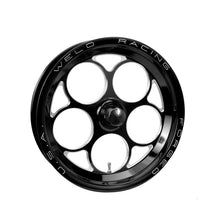 Load image into Gallery viewer, Weld Magnum 1-Piece 15x3.5 / Anglia Spindle MT / 1.75in. BS Black Wheel - Non-Beadlock - DTX Performance