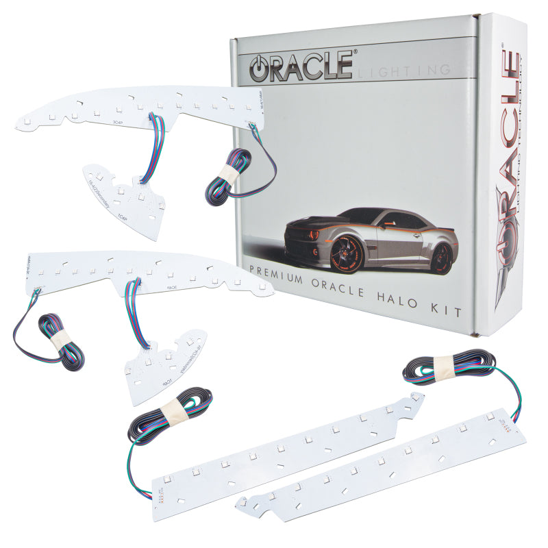 Oracle 14-15 GMC Sierra Headlight DRL Upgrade Kit - ColorSHIFT w/ 2.0 Controller - DTX Performance