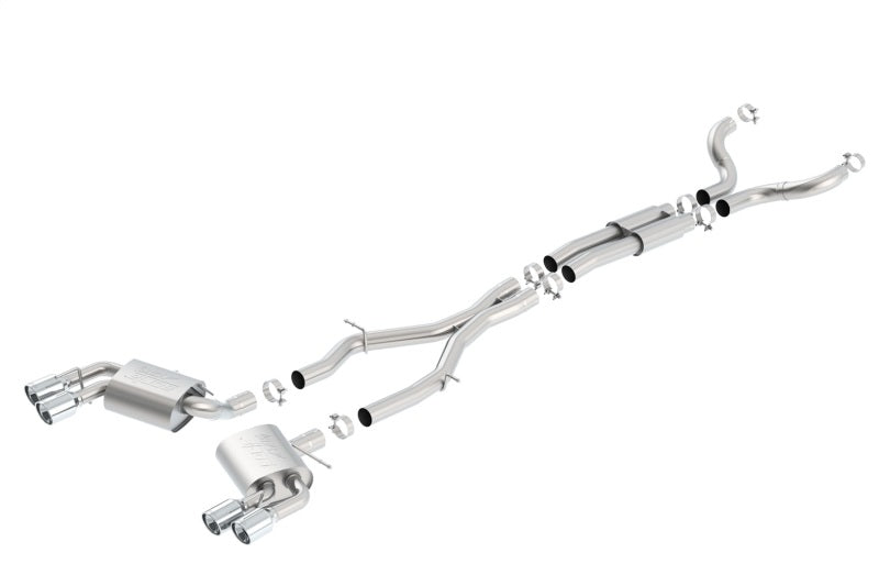 Borla Chevy 16-17 Camaro 6.2L ATAK Catback w/ Dual Tips (NPP) Dual Split Rear Exit - DTX Performance