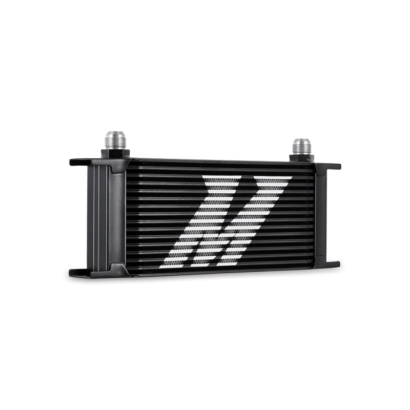 Mishimoto Universal 16 Row Oil Cooler - Black - DTX Performance