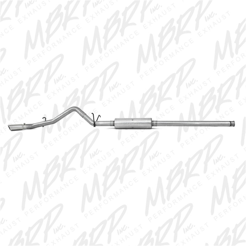 MBRP 14 Chevy/GMC 1500 Silverado/Sierra 4.3L V6/5.3L V8 Single Side Exit AL 3in Cat Back Exhaust - DTX Performance