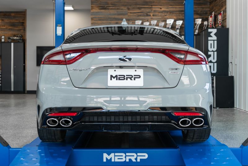 MBRP 2018+ Kia Stinger 3.3L RWD/AWD 2.5in Cat Back Dual Rear Exit w/o Tips - DTX Performance