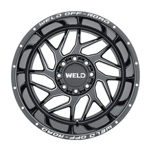 Load image into Gallery viewer, Weld Off-Road W117 20X10 Fulcrum 8X180 ET-18 BS4.75 Gloss Black MIL 124.3 - DTX Performance