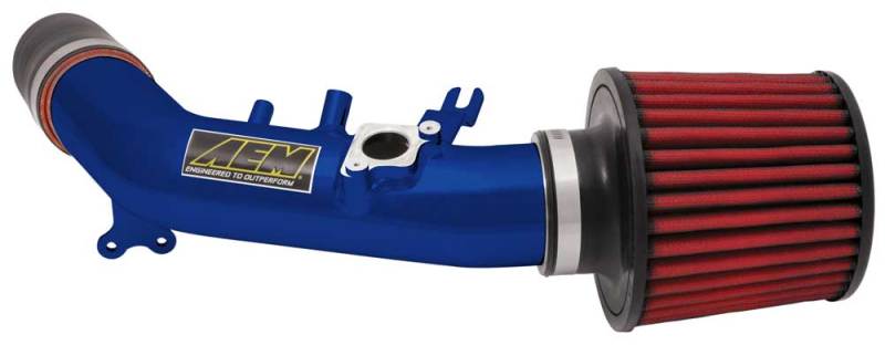 AEM 2006 Civic Si Blue Short Ram Intake - DTX Performance