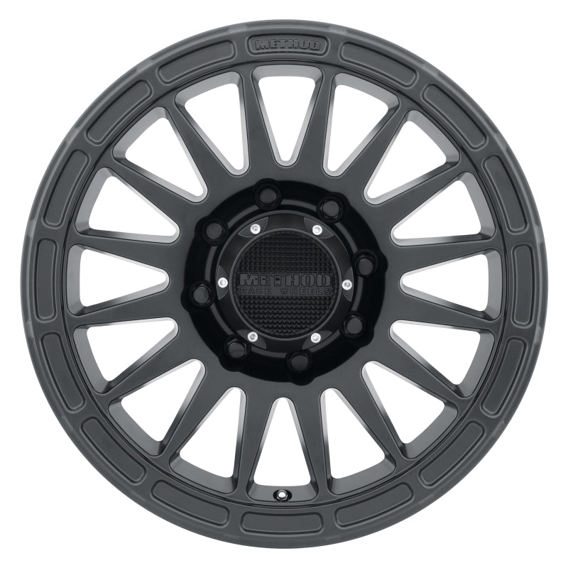 Method MR314 17x8.5 0mm Offset 8x6.5 130.81mm CB Matte Black Wheel - DTX Performance