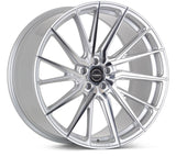 Vossen HF-4T 21x10.5 / 5x120 / ET38 / Deep Face / 72.56 - Silver Polished - Left Wheel