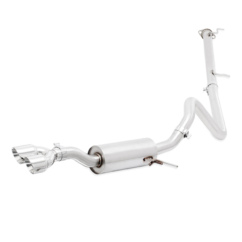 Mishimoto 14-16 Ford Fiesta ST 1.6L 2.5in Stainless Steel Cat-Back Exhaust w/ Polish Tips - DTX Performance