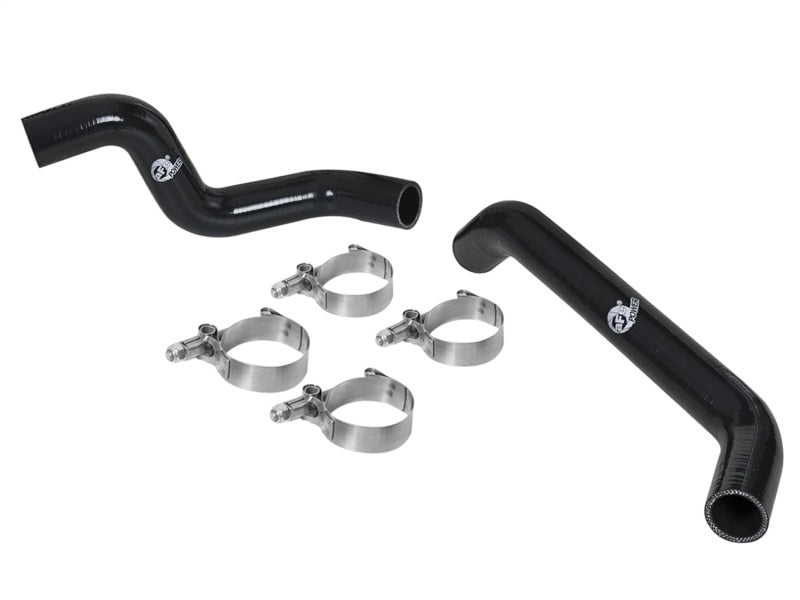 aFe BladeRunner Radiator Hose Kit w/ Black Hoses 07-11 Jeep Wrangler (JK) V6 3.8L - DTX Performance