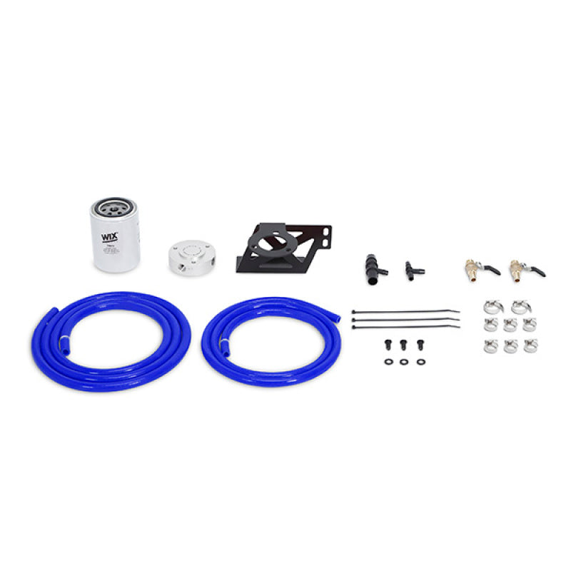 Mishimoto 08-10 Ford 6.4L Powerstroke Coolant Filtration Kit - Blue - DTX Performance