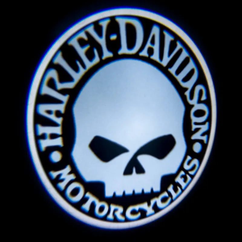 Oracle Door LED Projectors - Harley Davidson Skull - Harley Davidson Skull - DTX Performance