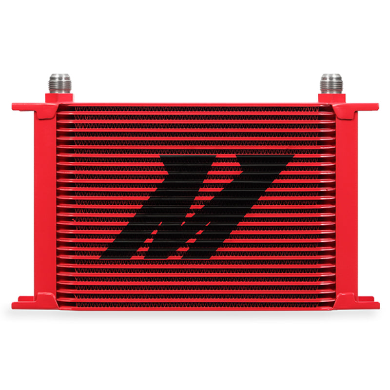 Mishimoto Universal 25 Row Oil Cooler - Red - DTX Performance