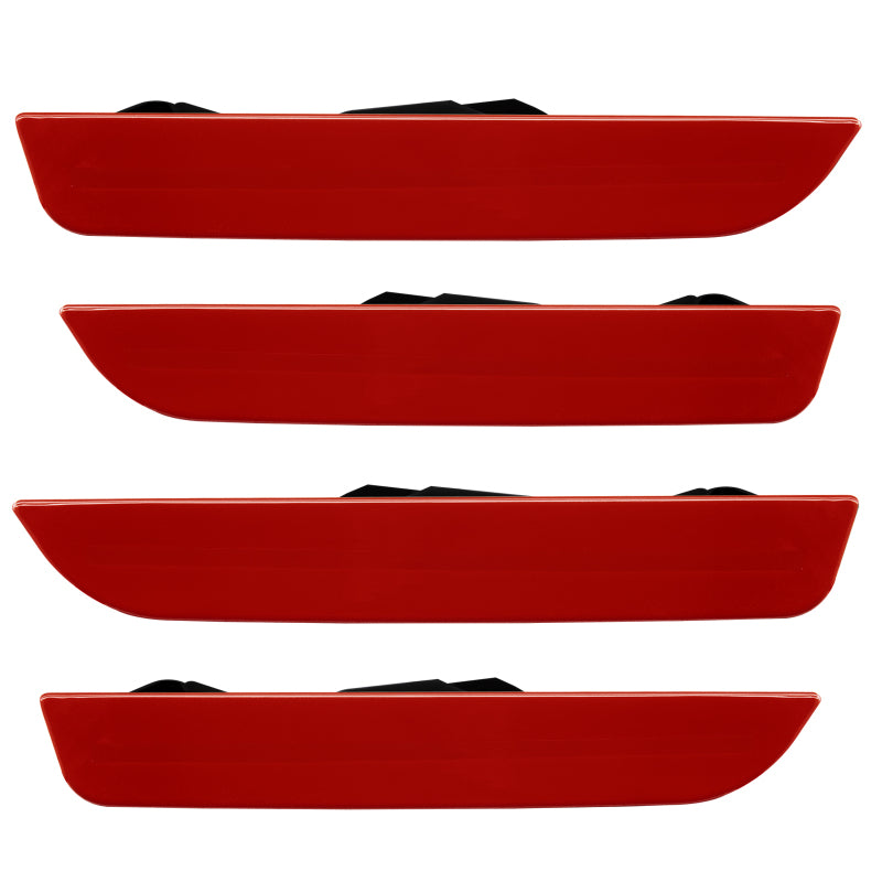 Oracle 10-14 Ford Mustang Concept Sidemarker Set - Ghosted - Toreador Red Metallic (FL) - DTX Performance