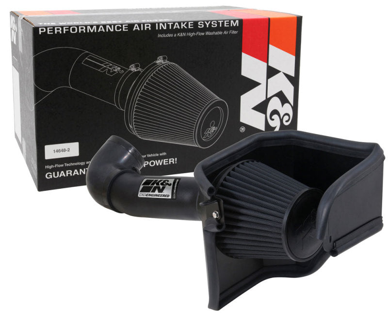 K&N Dodge/Chrysler 5.7/6.1L V8 Black Performance Intake Kit - DTX Performance