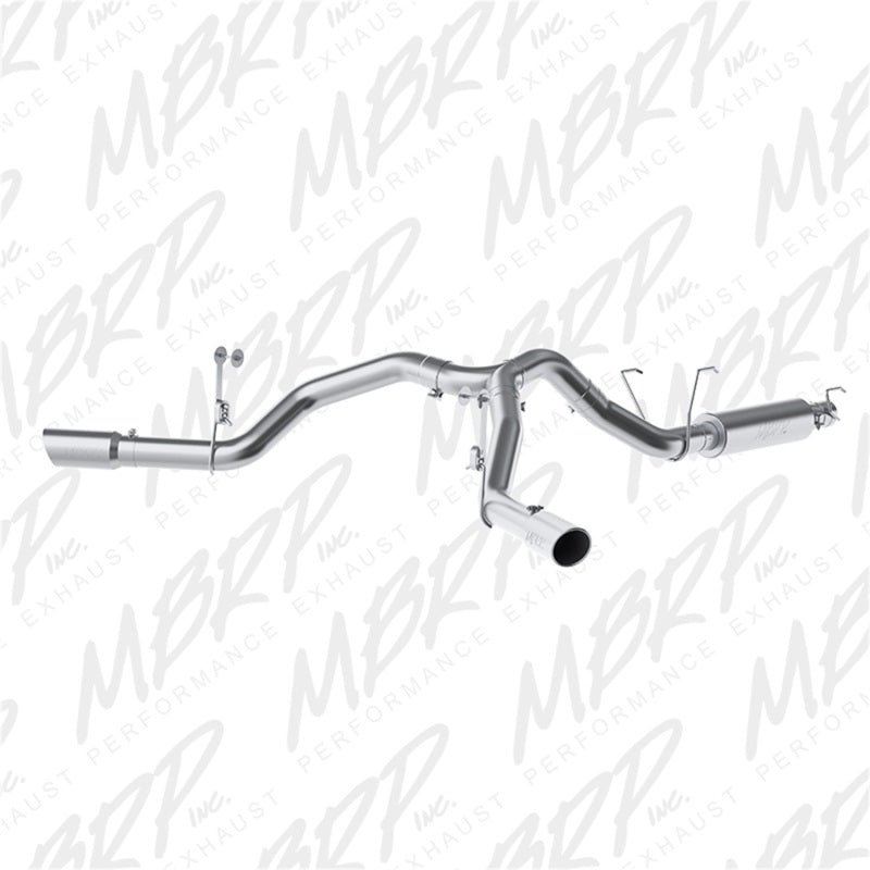 MBRP 14-16 Ram 2500 6.4L 4in 409 SS Dual Side Split Outlet Cat Back Exhaust - DTX Performance