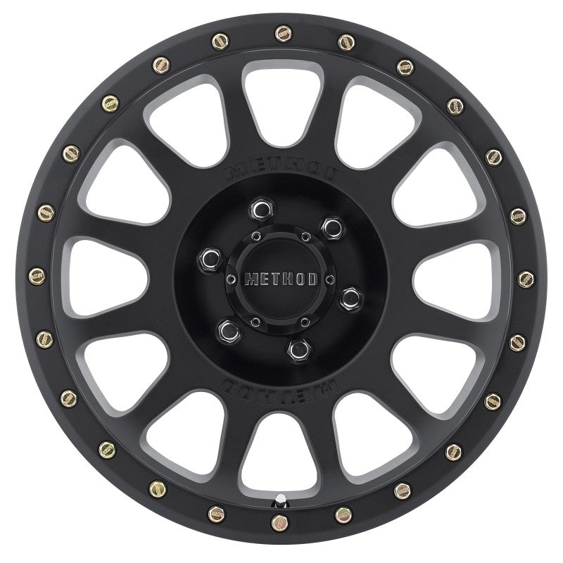 Method MR305 NV 18x9 0mm Offset 6x5.5 108mm CB Matte Black Wheel - DTX Performance