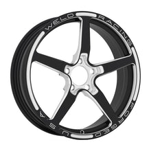 Load image into Gallery viewer, Weld Alumastar 1-Piece 18x6 / 5x120 BP / 3.2in BS Black Wheel - Non-Beadlock - DTX Performance