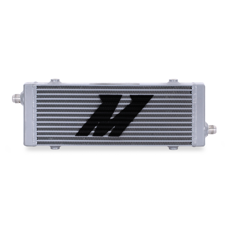 Mishimoto Universal Medium Bar and Plate Cross Flow Silver Oil Cooler - DTX Performance