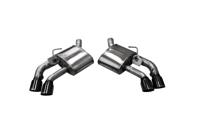 Corsa 16-20 Chevrolet Camaro SS/ZL1 6.2L V8 Black Xtreme Axle-Back Exhaust (w/ Factory NPP Valve) - DTX Performance