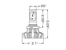 Load image into Gallery viewer, Oracle H10 4000 Lumen LED Headlight Bulbs (Pair) - 6000K - DTX Performance