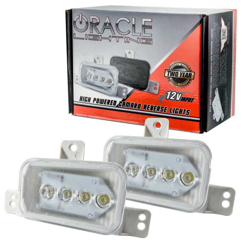 Oracle 4W LED Reverse Light Set - Clear - DTX Performance