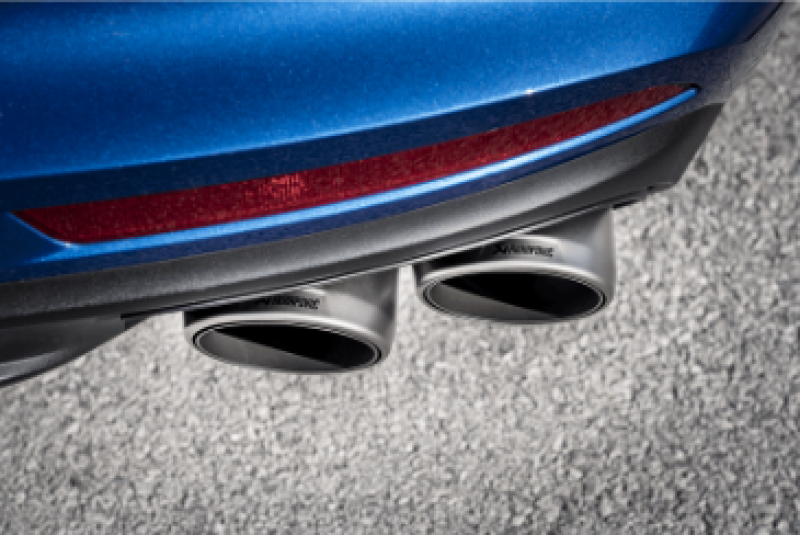 Akrapovic 17-18 Porsche Panamera Turbo Tail Pipe Set (Titanium) - DTX Performance