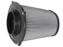 Load image into Gallery viewer, aFe Quantum Pro DRY S Air Filter Flat Top - 5in Flange x 9in Height - DTX Performance