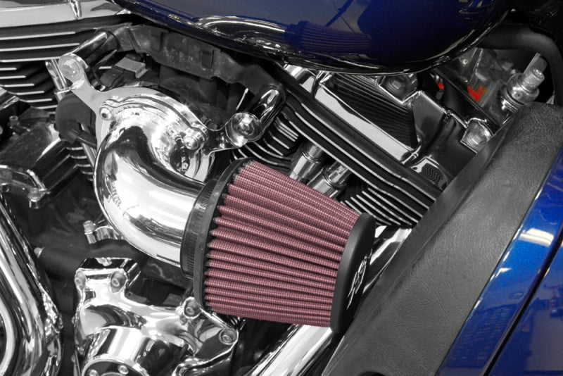 K&N 01-15 Harley-Davidson Touring 96 / 103 / 08-15 Bright Aircharger Performance Intake - DTX Performance