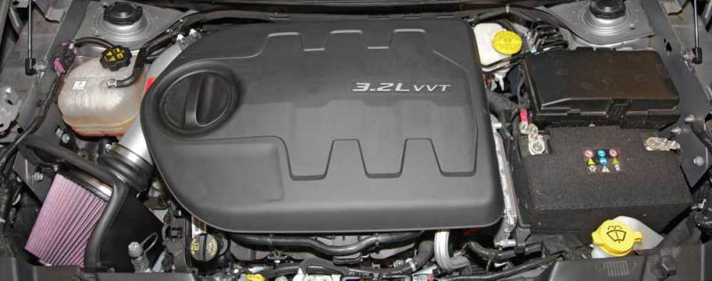 K&N 14-15 Jeep Cherokee 3.2L V6 High Flow Performance Intake Kit - DTX Performance