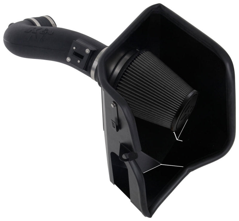 K&N 2019+ Chevrolet Silverado 1500 V8 6.2L Performance Air Intake System - DTX Performance