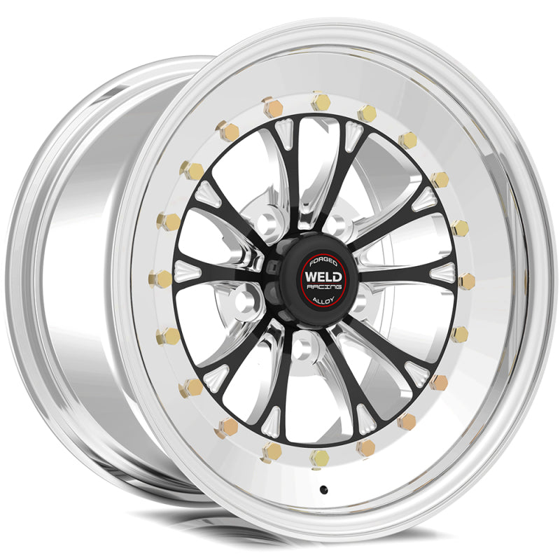 Weld Vitesse 15x4 / 5x4.5 BP / 1.5in. BS Black Wheel - Non-Beadlock - DTX Performance