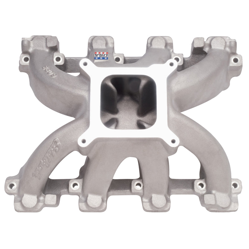 Edelbrock Intake Manifold Super Victor GM LS1 w/ Carburetor (Manifold Only) - DTX Performance