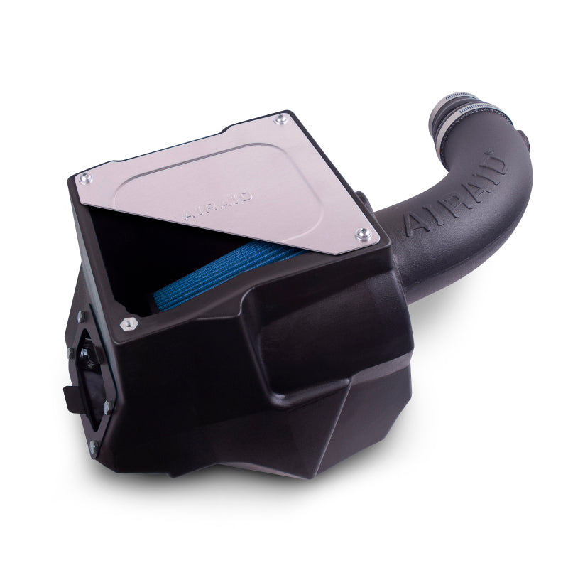 Airaid 07-11 Jeep Wrangler JK 3.8L MXP Intake System w/ Tube (Dry / Blue Media) - DTX Performance