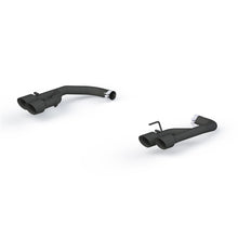 Load image into Gallery viewer, MBRP 18-20 Ford Mustang GT 2.5in Black Coated Non Active Dual Axle Back Exhaust - 4in Dual Wall Tips - DTX Performance