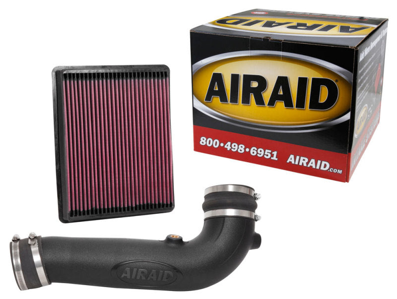 Airaid 17-18 GMC Sierra/Yukon V8-6.2L F/I Jr Intake Kit - Oiled / Red Media - DTX Performance