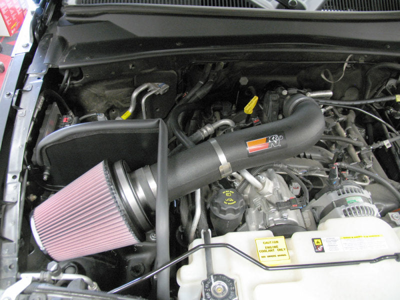 K&N 04-07 Jeep Liberty V6-3.7L Performance Intake Kit - DTX Performance