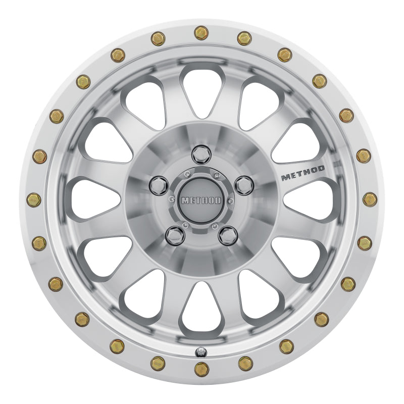 Method MR304 Double Standard 17x8.5 0mm Offset 5x5 94mm CB Machined/Clear Coat Wheel - DTX Performance